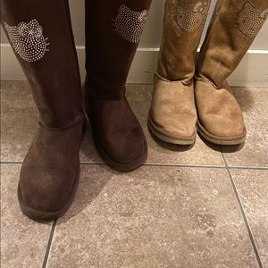 2x Hello Kitty Boots